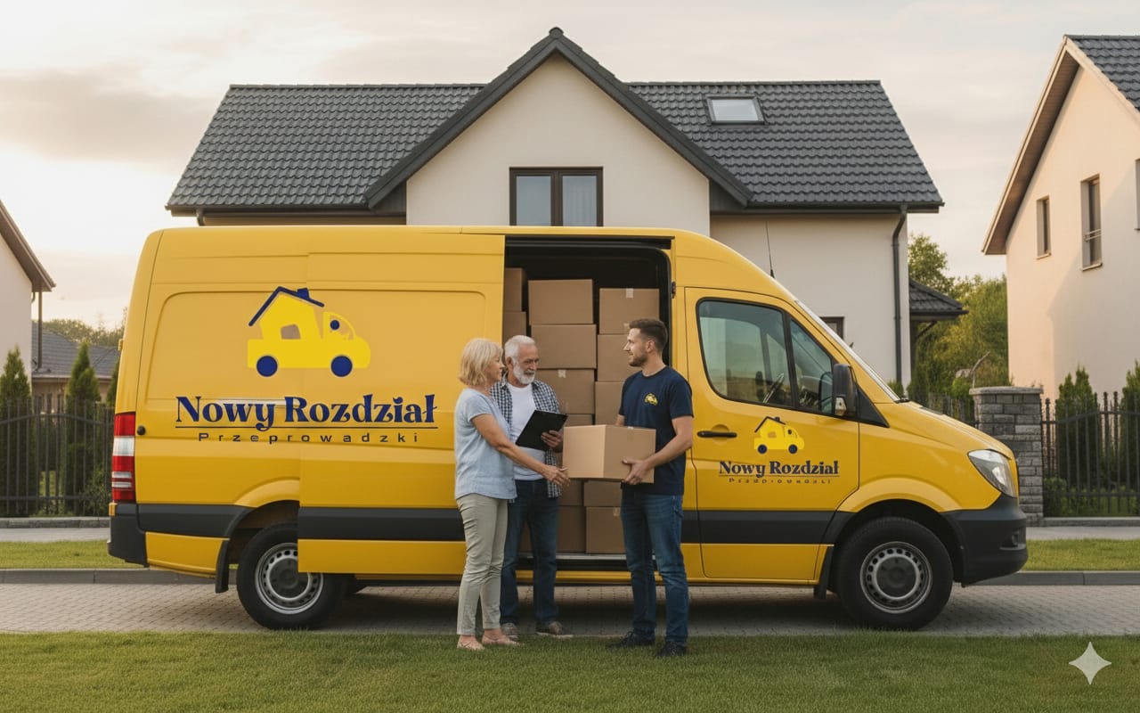 Wnoszenie mebli po schodach